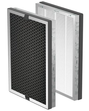 Jafanda Air Purifier 2X Filter Replacement, True HEPA 13 300g Activated Carbon, Made for JF260 Replace Air Purifiers Filter Air Cleaner Remove 99.97% Smoke Pollen Dust Pet Dander Odors VOCs