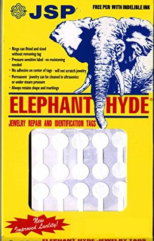 Elephant Hyde Jewelers Price Tags, Including Pen