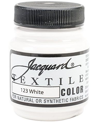 Jacquard Textile Color White for Clothes, Furniture Upholstery, Shoes or Tote Bags – Indoor & Outdoor