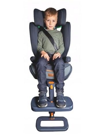 Kneeguard Kids Car Foot Rest for Children and Babies. Footrest is Compatible with Toddler Booster Seats for Easy, Safe Great Travel Accessory (Latest Version)
