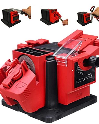 Universal Sharpening Station, Multifunctional Sharpener Professional Knife & Chisel & HSS Drill Electric Multitask Sharpening Machine