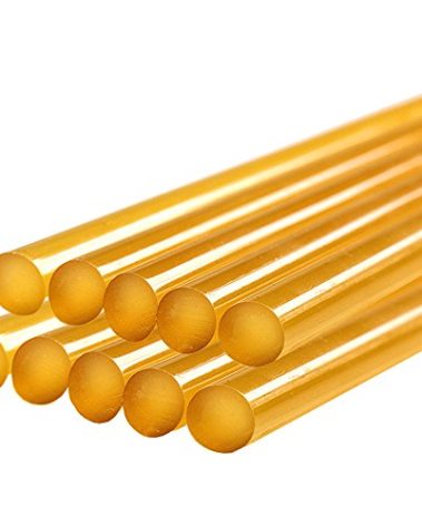 Dent Repair Glue Sticks, Gliston Paintless Dent Puller Tool Glue Stick for Hot Glue Gun Car Repair Dent Rmover Tool Set - 10 PCS Yellow Glue Sticks