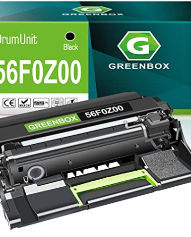 Remanufactured 1 Pack 56F0Z00 High Yield Black Imaging Unit 60,000 Page-Yield Replacement for Lexmark 56F0Z00 Drum Unit for B2442dw B2338dw MS321dn MS421dn MS421dw MS521dn MS622de MX321adn Printer