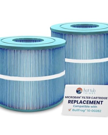 Hot Tub Things Spa Filter Cartridges – Compatible with Bullfrog 10-00282, Pleatco PBF40, Filbur FC-9900, PVT50W – Hot Tub Filters for Swim and Inflatable Spas, Jacuzzi, SaluSpa, 30 Coreless - 2-Pack