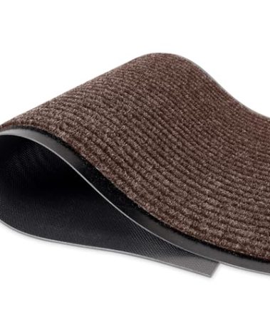 MaxMat® Extra Large Commercial Floor Mat, 3 x 5 Feet Heavy Duty, Waterproof, Low-Profile, Easy to Clean, Rubber Entry Mat (Brown, 3 x 5 Feet)