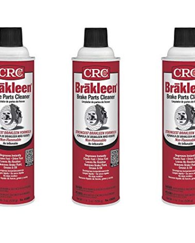CRC 05089 BRAKLEEN Brake Parts Cleaner - Non-Flammable -19 Wt Oz, 3 Pack