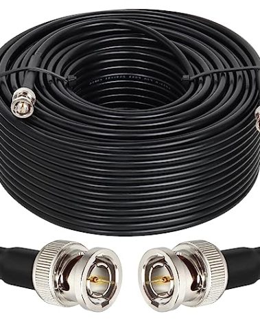 XRDS -RF 150FT SDI Cable, BNC Male Digital Video Cable 75 Ohm RG59 BNC Cables Supports HD-SDI/3G/6G-SDI/4K/8K