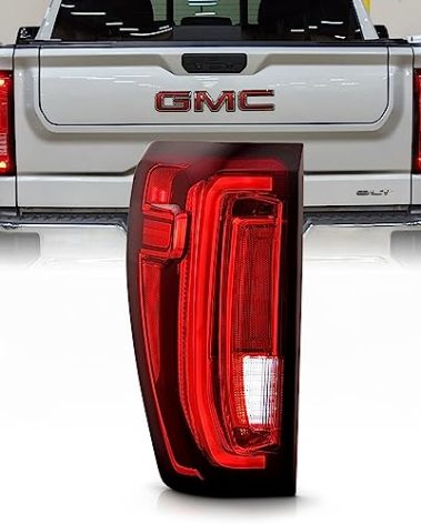 KEEKPO - For [Factory LED Type] 2019-2023 GMC Sierra 1500 Full LED Tail Light Brake Lamp Replacement Driver Side