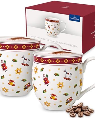 Villeroy & Boch Delight 2-Pieces Mug Set, 2 Count (Pack of 1), White
