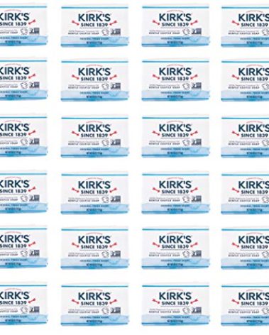 Kirk's Original Coco Castile Bar Soap Original Fresh Scent 4 Ounces (Pack of 24)