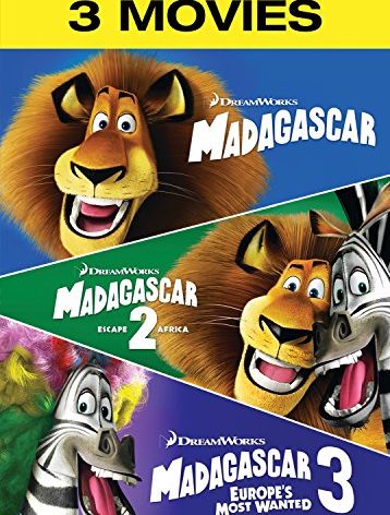 Madagascar 3-Movie Collection (Madagascar / Madagascar: Escape 2 Africa / Madagascar 3: Europe's Most Wanted) [DVD]