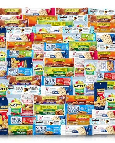 Healthy Snacks, Care Package 67 Count Premium Healthy Mixed Box & Snacks Gift Variety Pack – Great for Home, Lunches, Work, Grab and Go, Office, Meetings, – Breakfast Bars, Bulk Granola Bars