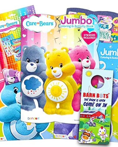 Bendon Care Bears Jumbo Color and Activity (96 Pages, Set of 3 Books)