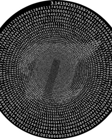 Bgraamiens Puzzle -π Day Puzzle The Mystical π Puzzle Hard Unique Round Numbers Puzzle for Adults (π in Black and White)