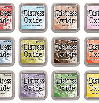 Ranger Tim Holtz Bundle of 12 Distress Oxide Ink Pads - Summer 2018 Colors