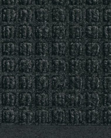 M+A Matting - 280540023 WaterHog Fashion Commercial-Grade Entrance Mat, Indoor/Outdoor Charcoal Floor Mat 3' Length x 2' Width, Charcoal by