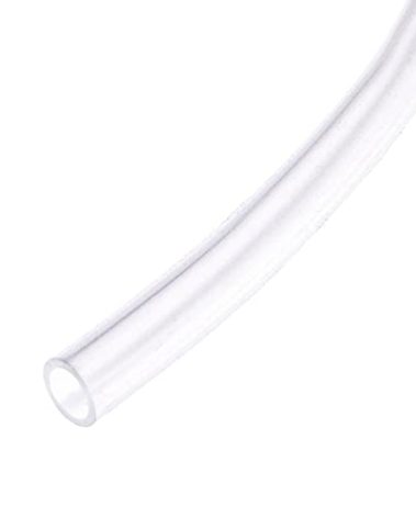 Food Grade Silicon Tubing Hose - 1/4" ID x 3/8" OD 10 Feet High Temp Pure Silicone Hose, Flexible Silicone Rubber Tube For Home Brewing Pump Transfer Winemaking, Kegerator,Aquaponics