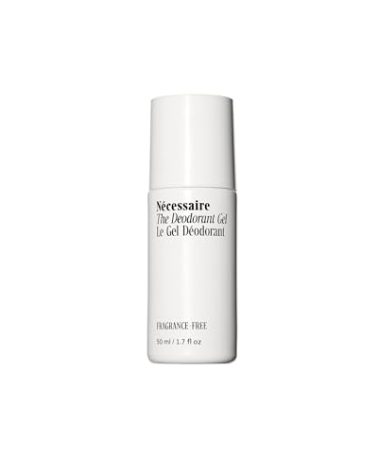 Nécessaire The Deodorant Gel - Clinical Deodorizing Treatment with 5% AHA. Vitamin B5 + B3. No Bumps. No Discoloration. Dermatologist-Tested. 1.7oz
