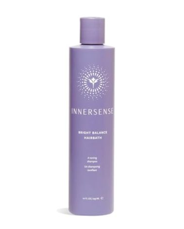 INNERSENSE Organic Beauty - Natural Bright Balance Purple Toning Hairbath | Non-Toxic, Cruelty-Free Haircare (10 fl oz | 295 ml)