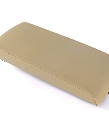 PIT66 Center Consoles Lid, Console Armrest Cover Compatible with Ford Flex 2013 2014 2015 2016 2017 Arm Rest lid, Beige FA8Z-7406024-AA FA8Z7406024AA