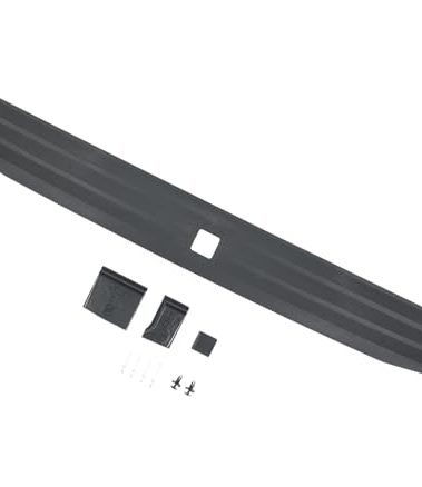 OKPARZ Compatible for Ford F-150 2021 2022 2023 Flexible Flex Step Center Tailgate Cap Mad Trim Molding with Release Button ML3Z-9940602-A