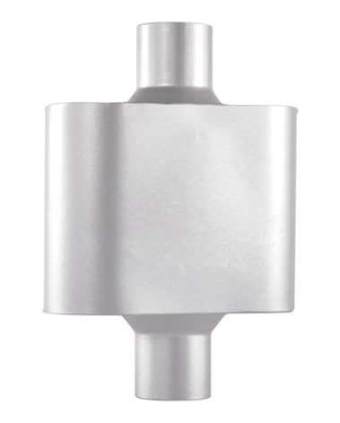 Floshine Universal Mufflers,Performance Automotive Exhaust Muffler，Single Chamber 3 inch inlet (ID) 3 inch outlet (ID) FH430109