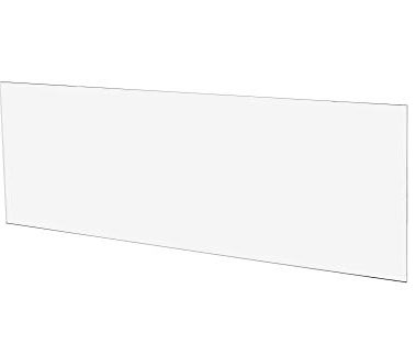 Clear Acrylic Plexiglass Sheet - 1/8" Thick Cast - 9" x 24"