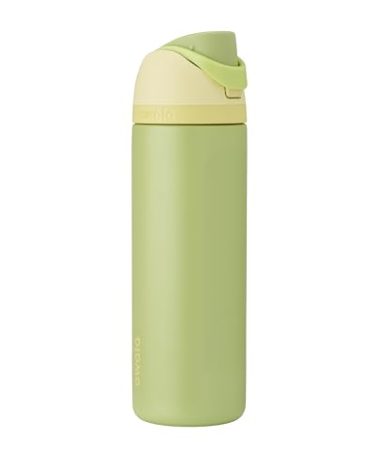 Owala Disney Princess FreeSip Insulated Stainless Steel Water Bottle with Straw for Sports and Travel, BPA-Free Sports Water Bottle, 24 oz, Tiana
