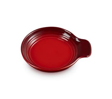 Le Creuset Signature Stoneware Spoon Rest, 6 Inches, Cerise