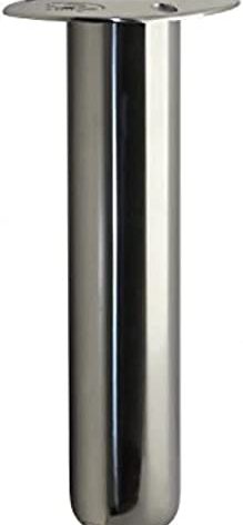 CE Smith - Flush Mount Cast Bottom Rod Holder - Tough Boat Accessories - 0-Degree (53670CA)