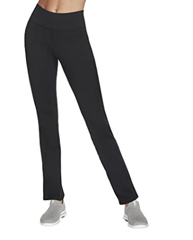 Skechers womens Go Walk Pant Leggings, Bold Black, XX-Large Tall US