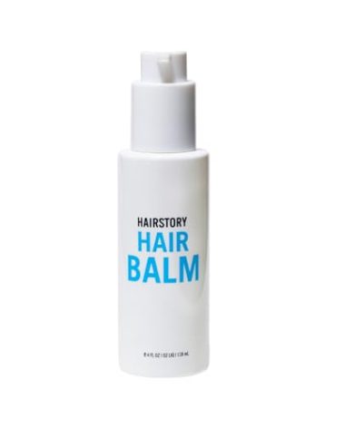 Hairstory Hair Balm, Moisturizing Air Dry Lotion, Leave In Conditioner Cream for All Hair Types, Adds Softness & Shine, Smooths Frizz, Defines Waves & Curls, 4oz
