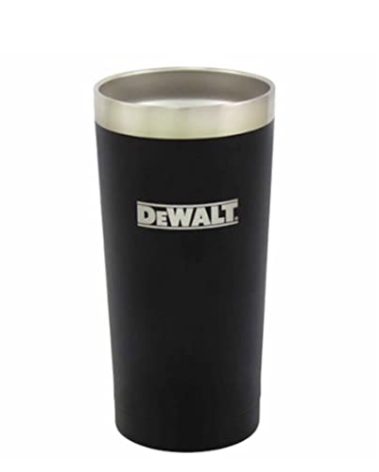 DEWALT Stainless Steel Tumbler, Black, 20 Ounce