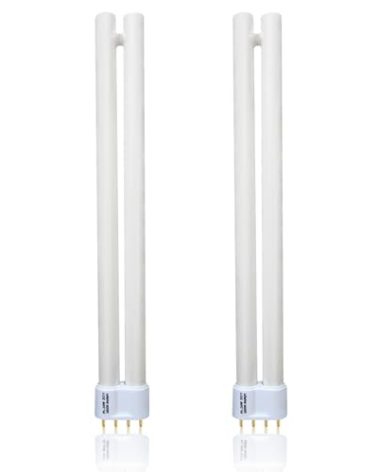 Ignixlite 24W PL24-C Fluorescent Light Bulb Replacement for OttLite B24553 T40J34,Tpye C,PL-L 24W Fluorescent Light Bulbs,5500K Bright Natural Daylight,1300lm,2G11 Base - 2Pack