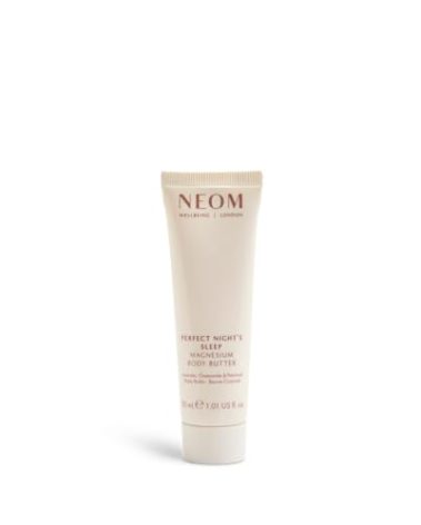 Neom- Lavender, Basil & JasmineMagnesium Body Butter Travel Size, 30ml