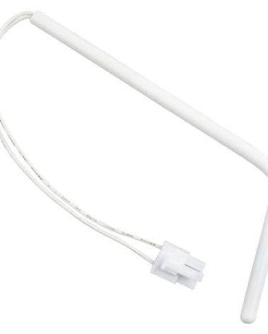 W10511923 Refrigerator Ice Machine Bin Thermistor, Ice Maker Bin Temperature Sensor Compatible with Whirlpool Ice Makers | Replacement for Part Numbers: AP6022509, 3021097, PS11755842 | 1 Pack