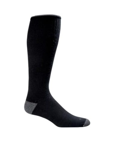 Sockwell Men's Elevation Firm Graduated Compression Sock, Black - M/L