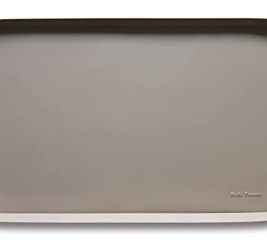 Hoki Found - Waterproof Pet Feeding Mats with High Lips, Multiple Size and Colors -T