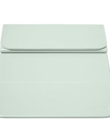 Stakt – Foldable Multi-Purpose Fitness & Yoga Mat with Patented Design, Workout Mat with Non-Slip Surface, Portable & Lightweight, For Studio or Home Use, As Seen on Shark Tank (Seafoam)