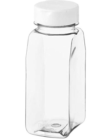 Thunder Up Parmesan Cheese Shaker 16 Oz, Plastic Grated Parm Cheese Shaker for Pizza, Spice Shakers with Holes and Lids, Pepper Shaker, Spice Shaker