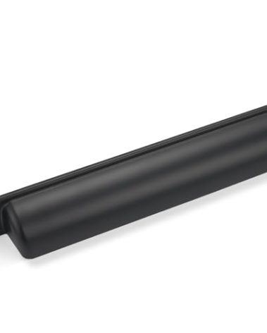 POVEFONK 10 Pack 5 inch(128mm) Matte Black Kitchen Cabinet Handles Cabinet Cup Pulls Black Drawer Cup Pulls Kitchen Cabinet Hardware