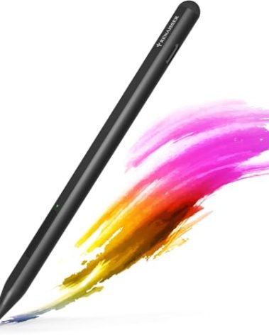 RENAISSER Raphael 520C Stylus Pen for Surface, USB-C Charging, Designed in Houston, Made in Taiwan, 4096 Pressure Sensitivity, Match Surface Pro 12/11/10/9/8, Book, Studio, Go, Magnetic Attachment