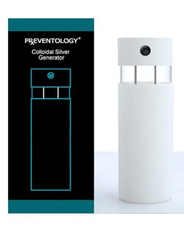 Colloidal Silver Generator. Best-in-Class, The CS Pro is Full Featured with One Touch UI, Guaranteed Professional Colloidal Silver for Pennies an Ounce. (White)