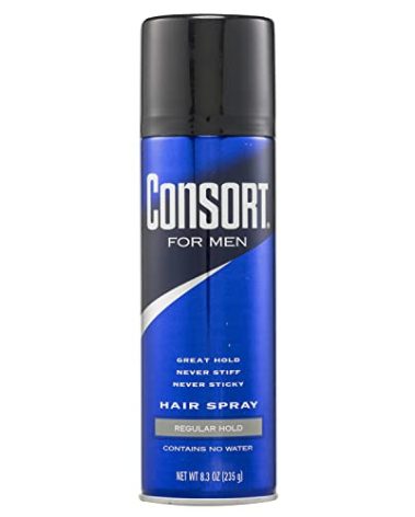 Consort Hair Spray Regular Hold Aerosol, 8.30 Ounce