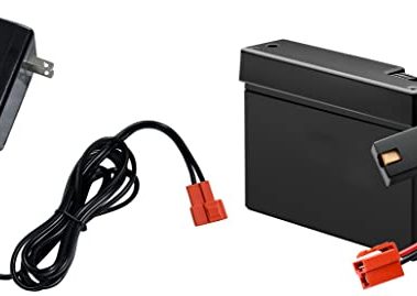 6V 7Ah Battery and Charger Combo Set for Kid Trax ATV for Marshall Fire Truck for Dodge Ram 1500 Child Ride On Car