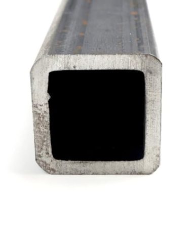 OnlineMetals A500/A513 Carbon Steel Square Tubing, Hot Rolled, ASTM A-36, 4" Height, 1/4" Wall, 12" Length