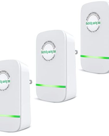 Power Saver Pro - DINSLIA 30KW US Plug 90V-250V Electricity Saving Box - Stable Voltage Device Energy Saver (3 Pack)