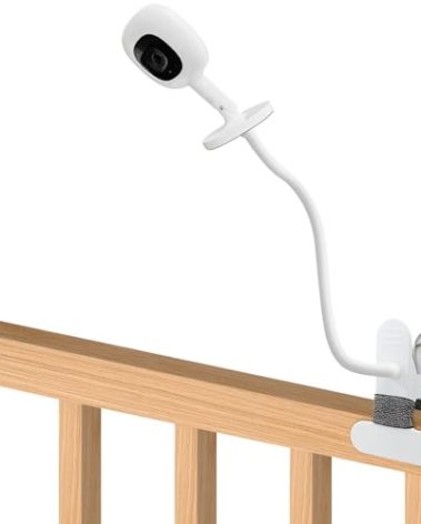 Baby Monitor Mount Compatible with Nanit Pro Smart Baby Monitor & Flex Stand ,Also for Cameras with 1/4 Screw Mount Flexible Long Gooseneck ArmBaby Camera Holder Stand Without Tools