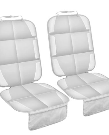 Meolsaek Car Seat Protector, Durable Car Seat Protector for Child, Waterproof Thick Pad Car Seat Cover for Back Seat Protecor (No Imprints)
