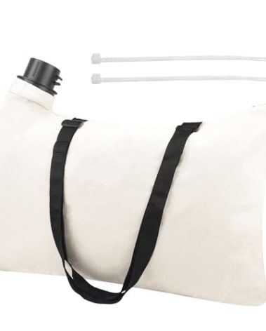 Leaf Blower Vacuum Leaf Bags 610004-01 Compatible with Black & Decker BV-003 BV1000 Fits BV1000 BV1500 BV2000 BV2100 BV2500 BV2500-AR BV2500-B2 BV2500-B2C